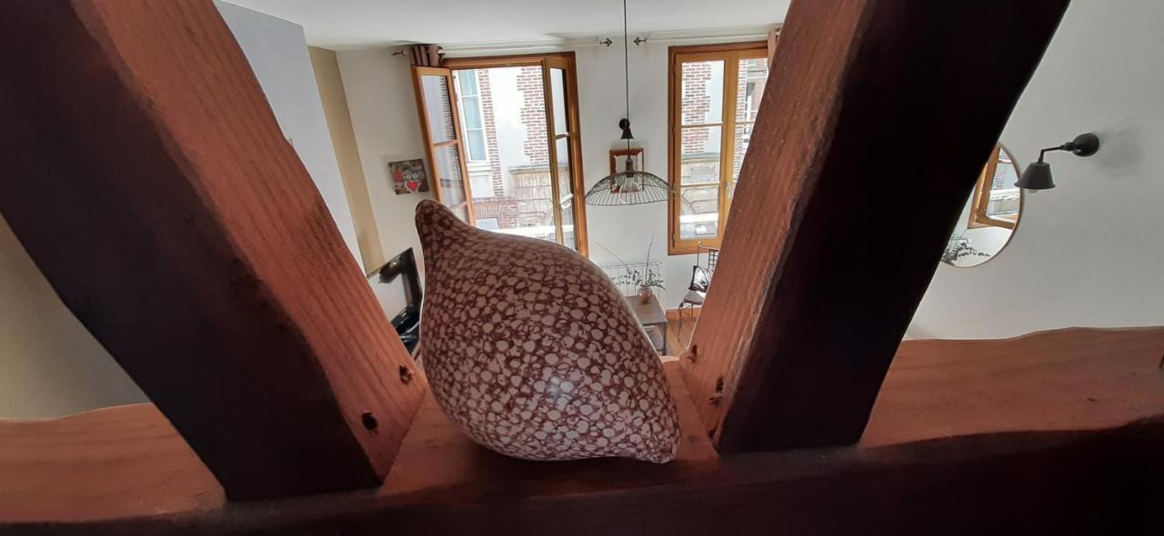 Le Valentin - Parking Prive - Coeur Historique Appartement Honfleur Buitenkant foto