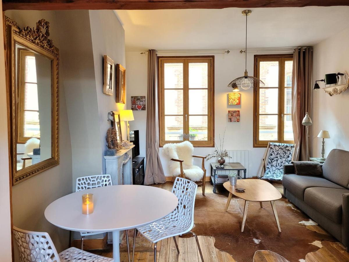 Le Valentin - Parking Prive - Coeur Historique Appartement Honfleur Buitenkant foto