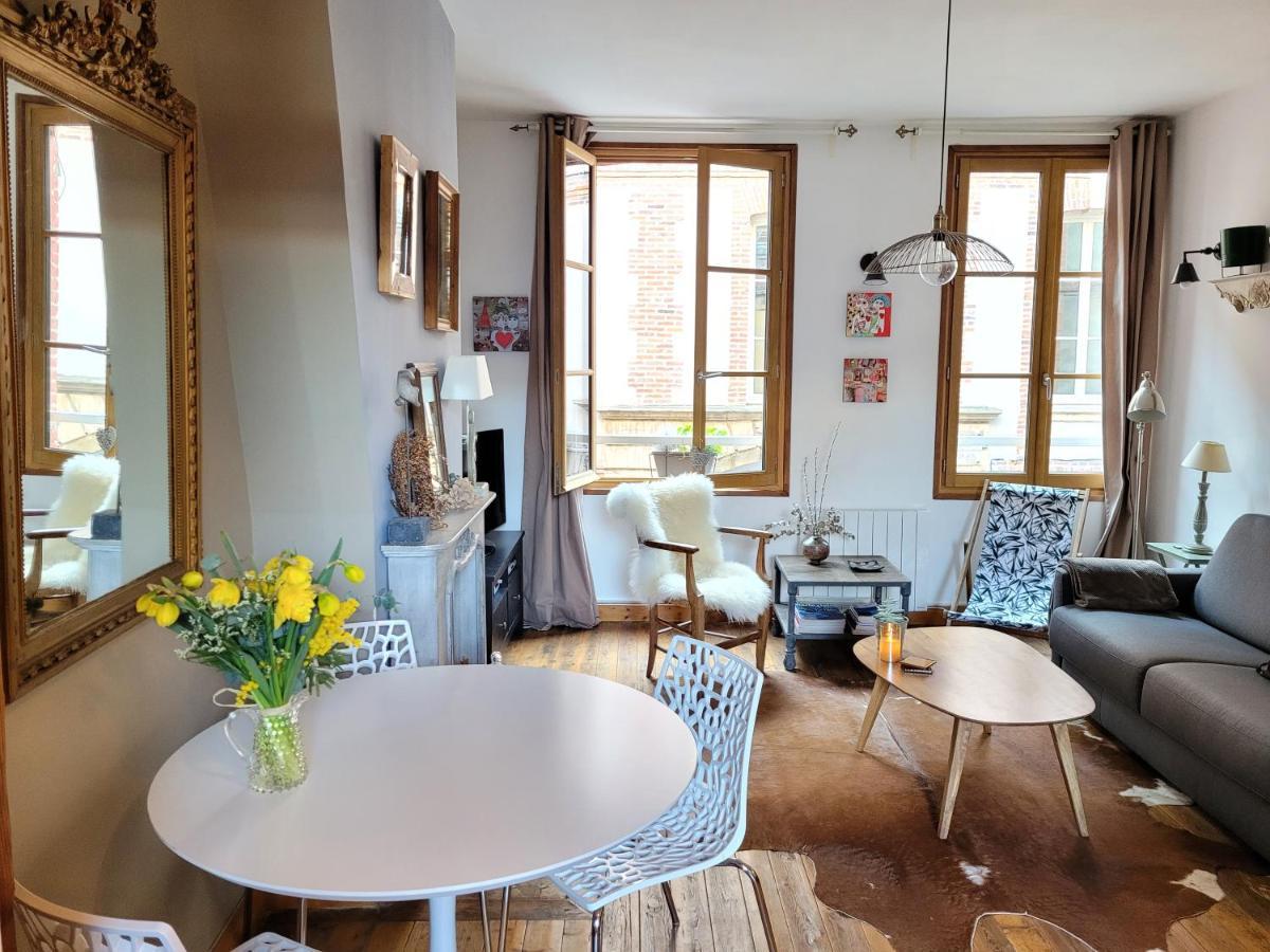 Le Valentin - Parking Prive - Coeur Historique Appartement Honfleur Buitenkant foto