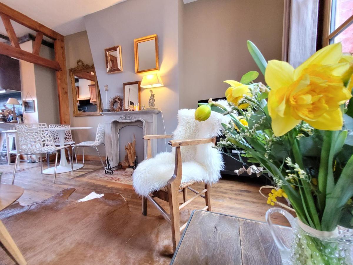 Le Valentin - Parking Prive - Coeur Historique Appartement Honfleur Buitenkant foto