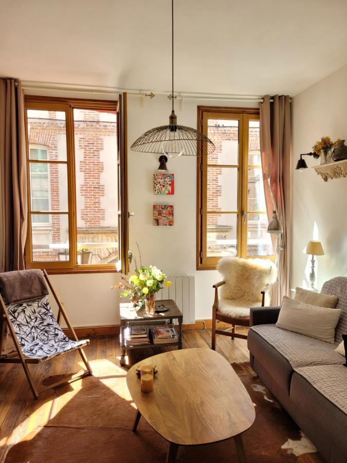 Le Valentin - Parking Prive - Coeur Historique Appartement Honfleur Buitenkant foto